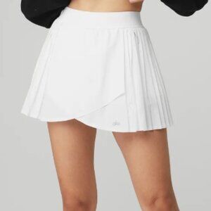Alo Aces Tennis Skirt - White - Small